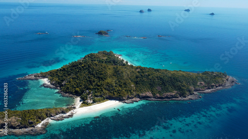 The Tsarabanjina island in the Mitsio archipelago near Nosy Be, Madagascar