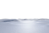 Digital png illustration of landscape with snow on transparent background