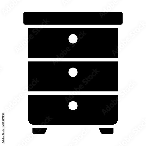 drawers glyph icon