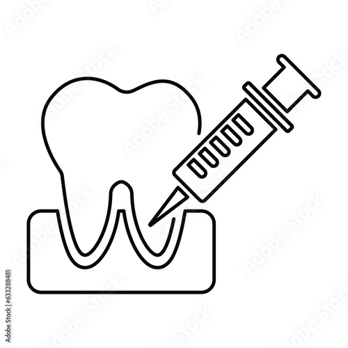 Dental Anesthesia Icon
