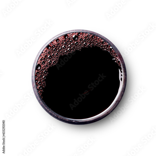 Red wine glass. Isolated on transparent © evgeeenius