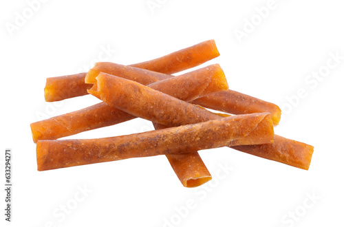 Thai dessert with mango slices or MaMuang Kuan in Thai. transparent png