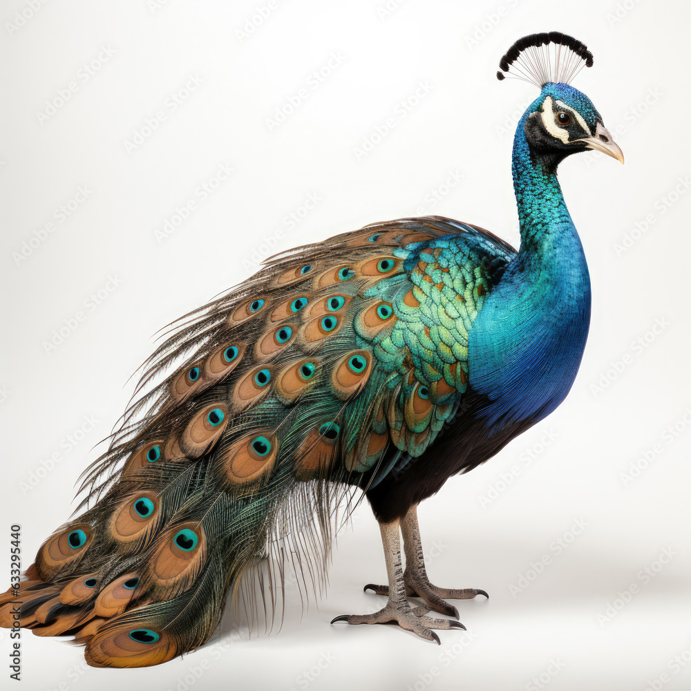 Obraz premium A variety of spices isolated on a pure white background.