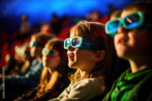 Movie Marvels: Children Delighted by 3D Adventure