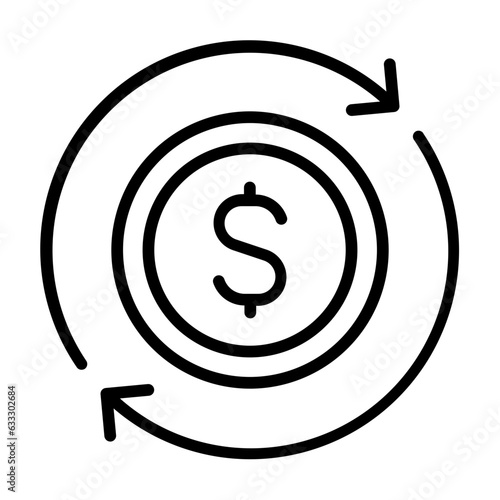 return outline icon