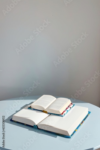 notebook and pen on wooden table
