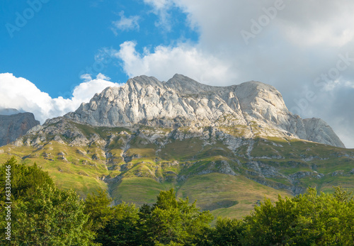 Appennini mountains, Italy - The mountain summit of central Italy, Abruzzo region, above 2500 meters