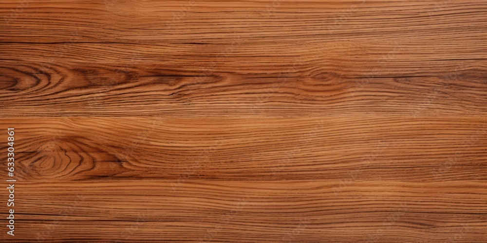 Naklejka premium Natural brown wooden background, Wood texture surface with old natural pattern, generative ai
