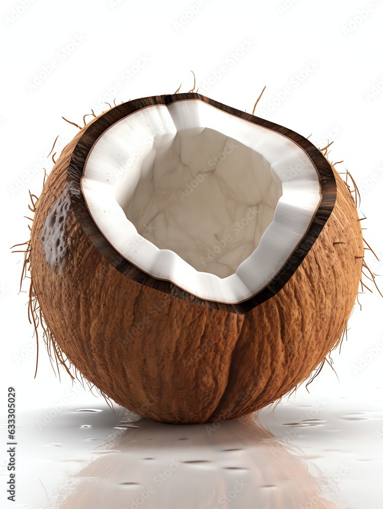 realistic fruits in white background realistic fruits in white background