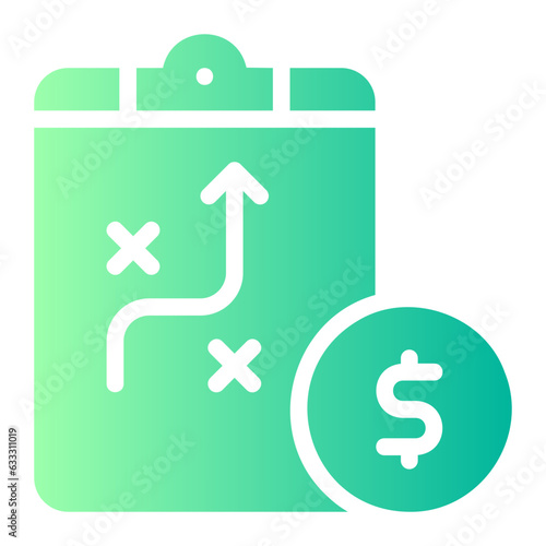 planning gradient icon