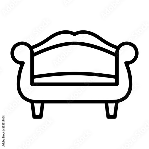 Couch, Settee, Lounge, Seating, Upholstered furniture icon
