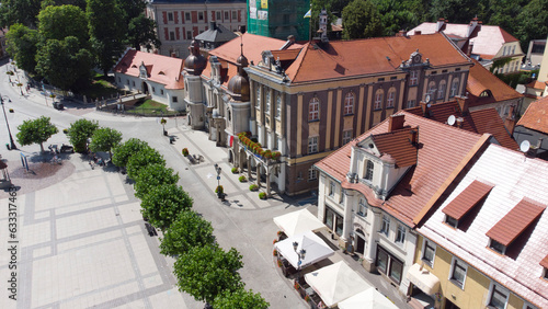 Rynek w Pszczynie.