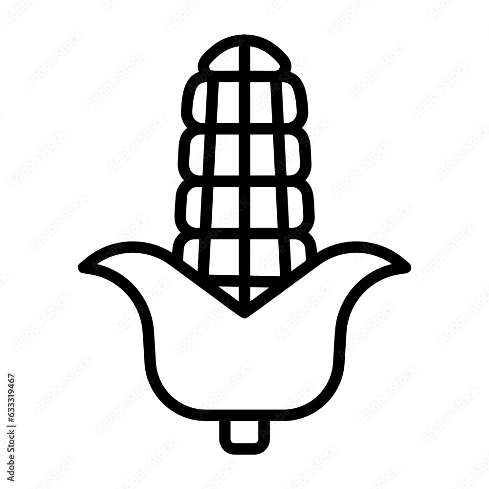 Maize, Grain, Cereal, Crop, Zea mays icon