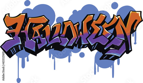Halloween Grafitti
