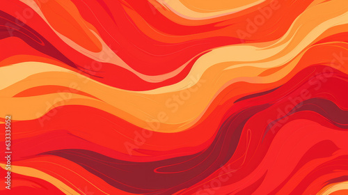 red wavy lines background, graphic design ressources, creativity banner, AI 