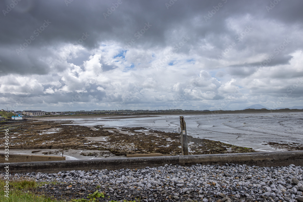 Enniscrone, Ireland - July 16 2023 Enniscrone, Ireland - July 16 2023