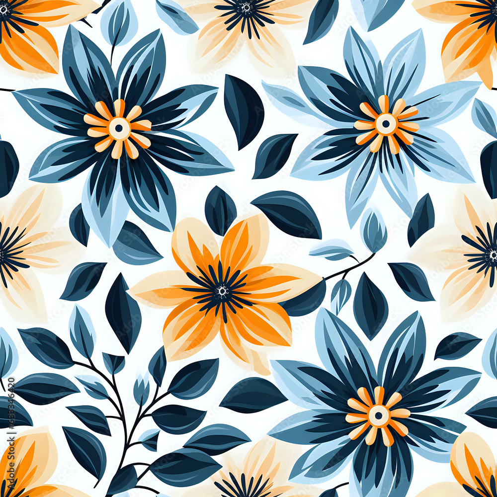seamless floral pattern seamless floral pattern
