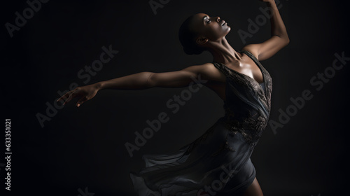 dancer in a dress