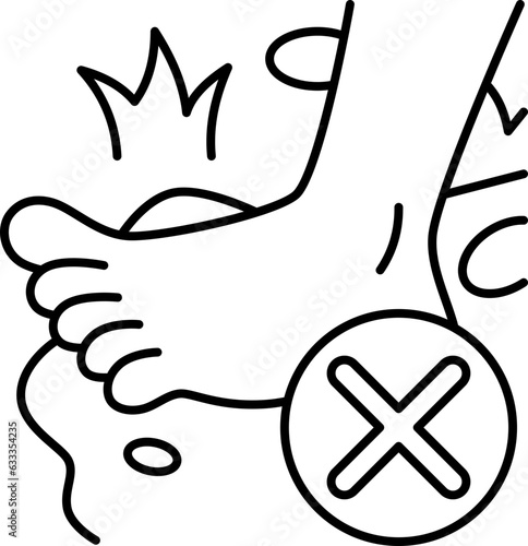 barefoot  icon