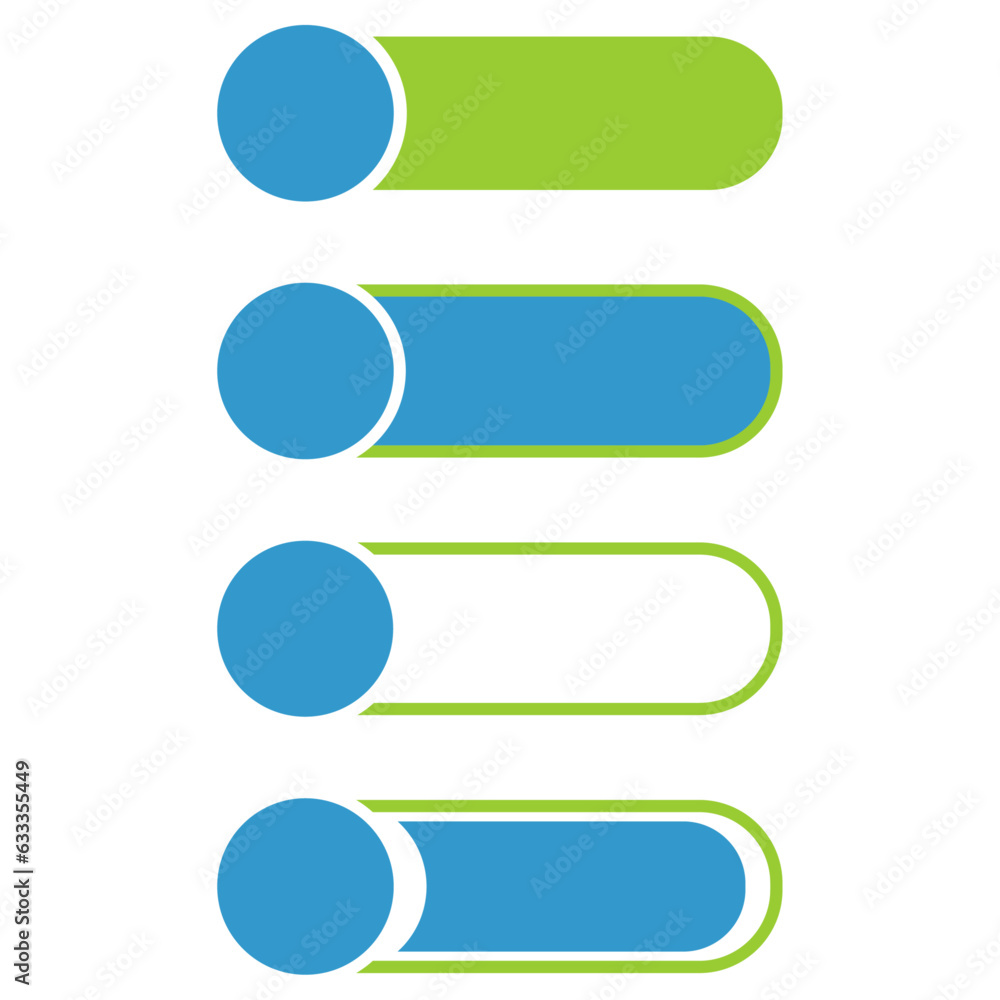 Obraz premium Buttons Sammlung, Button, Design, Schablone