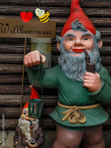 Obraz na płótnie Gartenzwerg