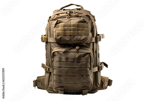 Backpack on Transparent Background
