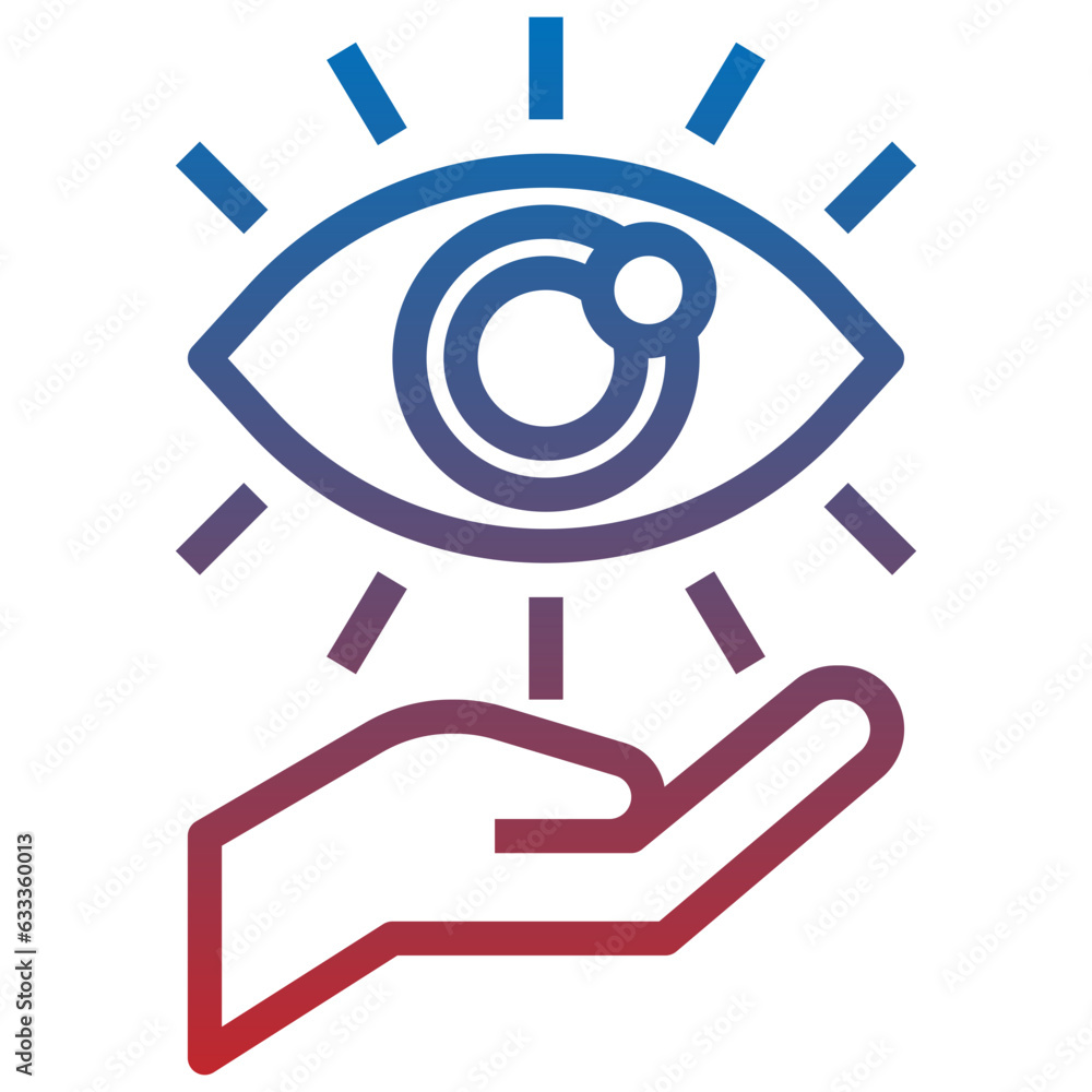 vision line icon,linear,outline,graphic,illustration vision line icon,linear,outline,graphic,illustration