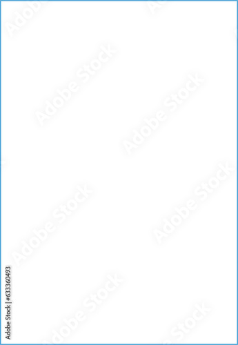 Digital png illustration of blue square with copy space on transparent background