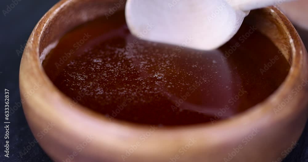 natural bee honey from different colors, flower honey in the kitchen is used in cooking natural bee honey from different colors, flower honey in the kitchen is used in cooking