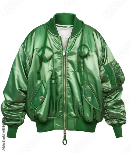 Stylish Jacket on Transparent Background