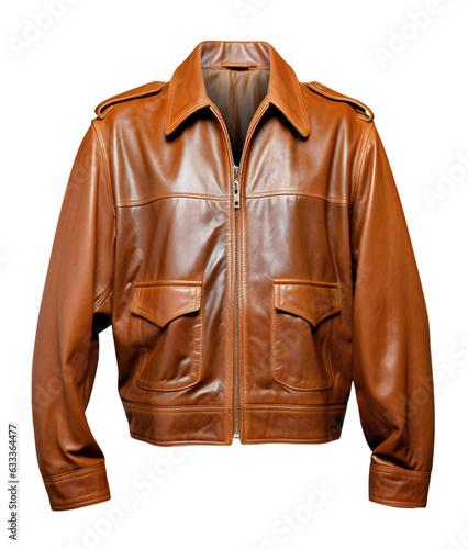 Stylish Jacket on Transparent Background