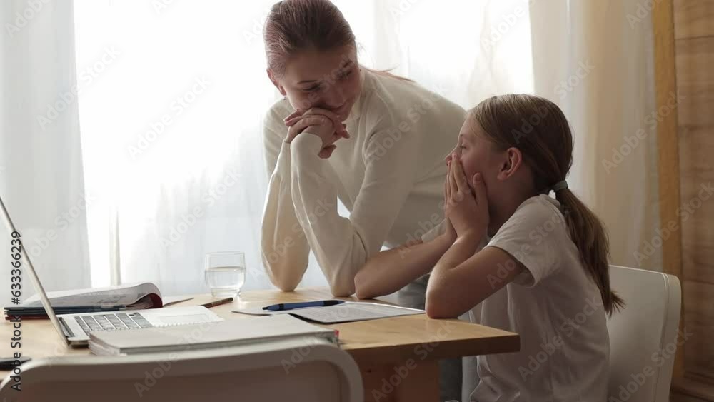 children doing homework at home, remote study at school, additional online classes, self-employment, learning, school children doing homework at home, remote study at school, additional online classes, self-employment, learning, school