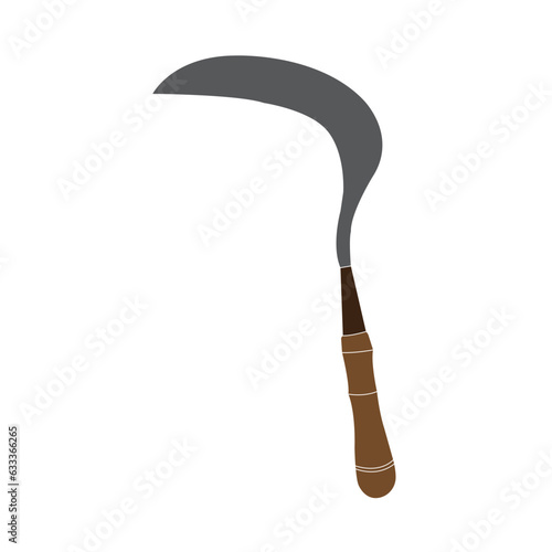 Grass sickle icon