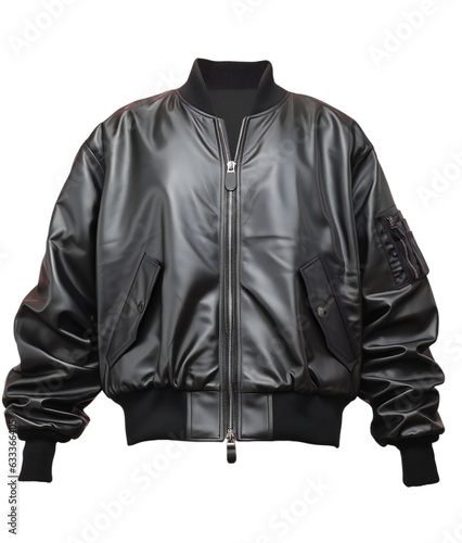 Stylish Jacket on Transparent Background