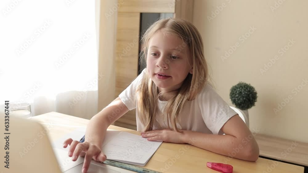 children doing homework at home, remote study at school, additional online classes, self-employment, learning, school children doing homework at home, remote study at school, additional online classes, self-employment, learning, school
