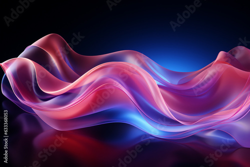 Creative abstract digital wallpaper background vector illustration or texture. Ai generated