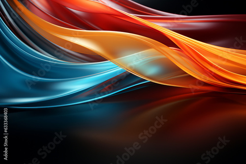 Creative abstract digital wallpaper background vector illustration or texture. Ai generated