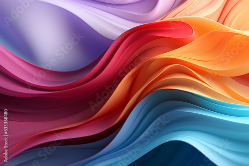 Creative abstract digital wallpaper background vector illustration or texture. Ai generated