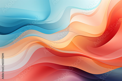 Creative abstract digital wallpaper background vector illustration or texture. Ai generated