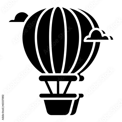 Premium download icon of hot air balloon 