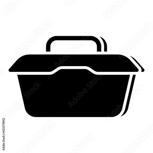 A premium download icon of picnic basket