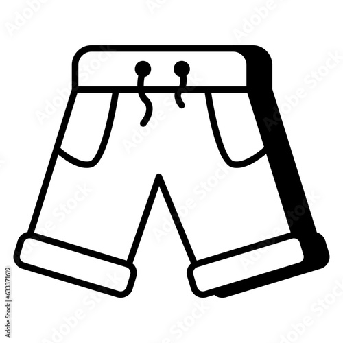 Perfect design icon of shorts 