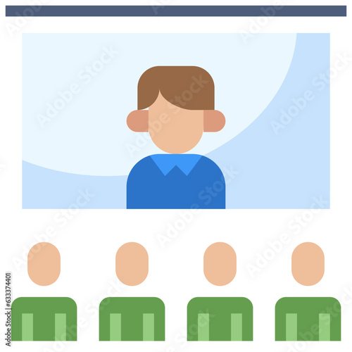 videocall line icon,linear,outline,graphic,illustration