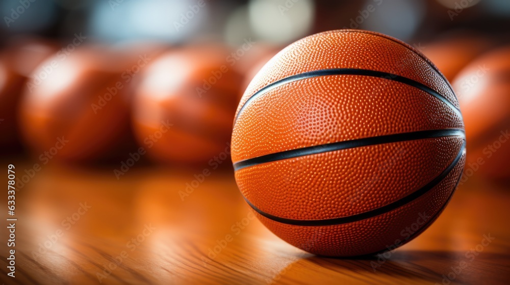 basketball ball on the court basketball ball on the court