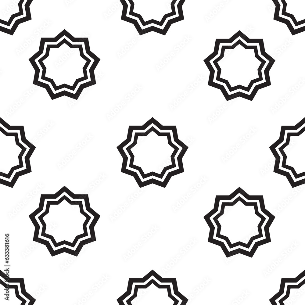 Digital png illustration of black and white pattern on transparent background