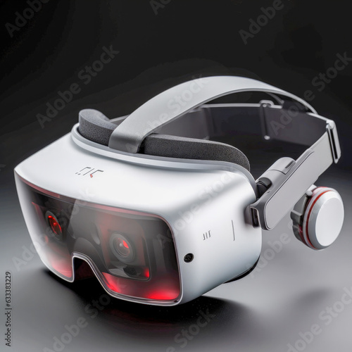 A futuristic VR visor - Generative AI