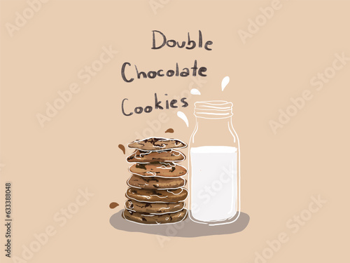 cookies and milk