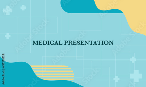 Medical infographic technology background. Abstract background medical for the hospital, page.Blue and white. Vector illustration	
