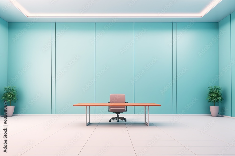 This is a simple empty interior background with a realistic design. It ...