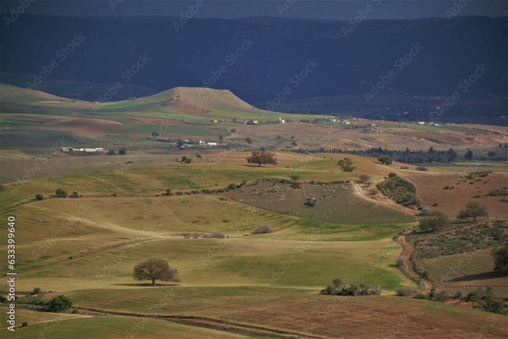 Fototapeta premium landscape of region